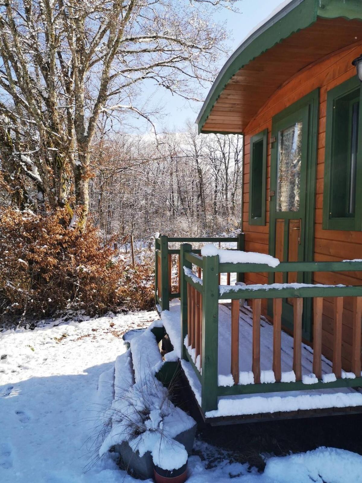 Chalet Roulotte & Foret - Evasion Boheme En Bourgogne Antully